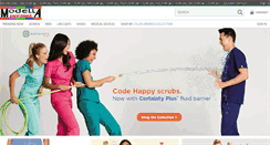 Desktop Screenshot of modellauniforms-cherokee.com