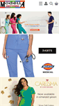 Mobile Screenshot of modellauniforms-cherokee.com